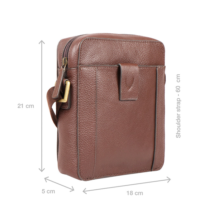 Hidesign BRICK LANE 01 CROSSBODY Brown