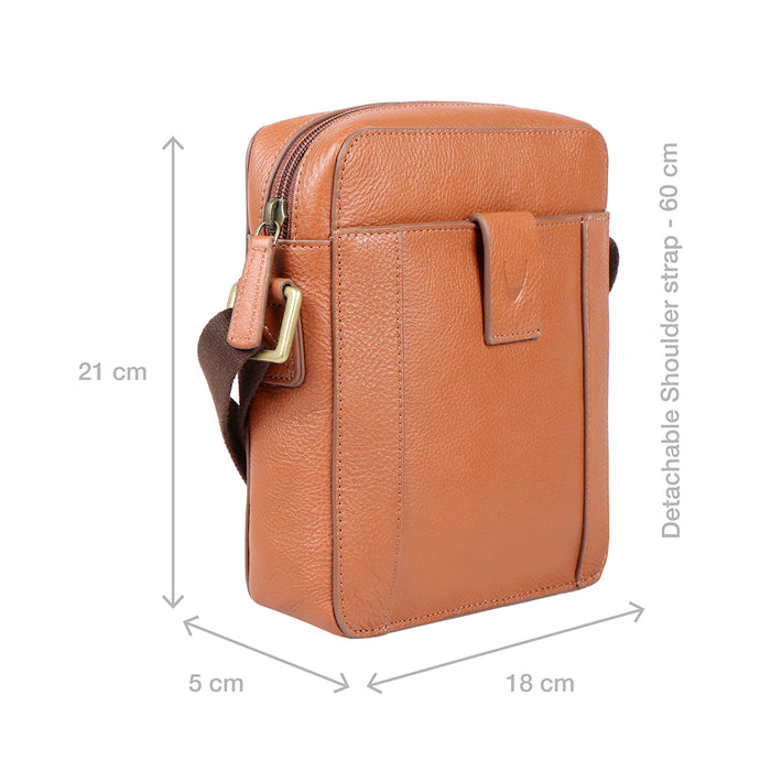 Hidesign BRICK LANE 01 CROSSBODY Tan