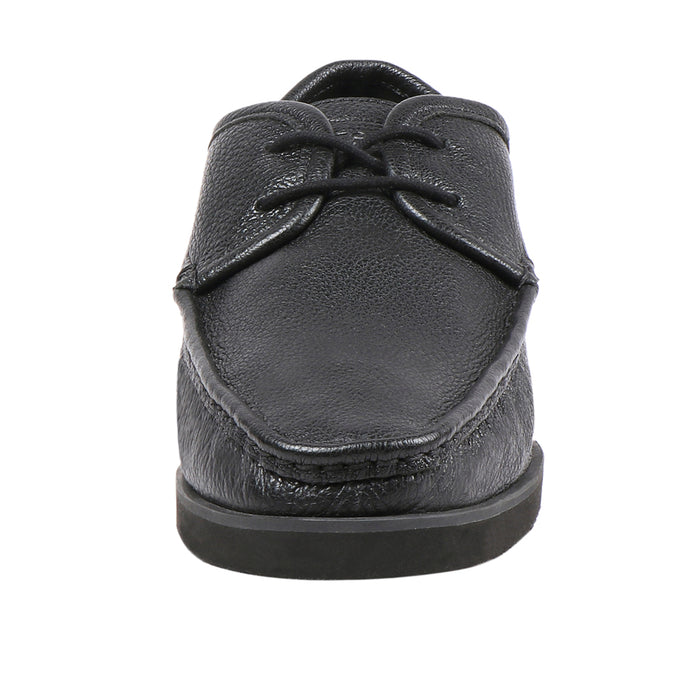 Hidesign BURGUNDY MEN’S DEER LEATHER SHOES Black