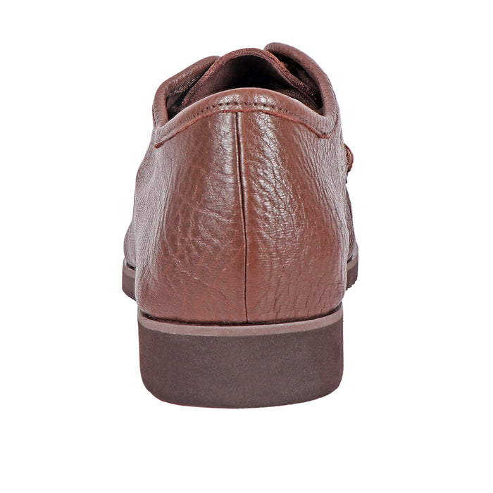 Hidesign BURGUNDY MEN’S DEER LEATHER SHOES Brown