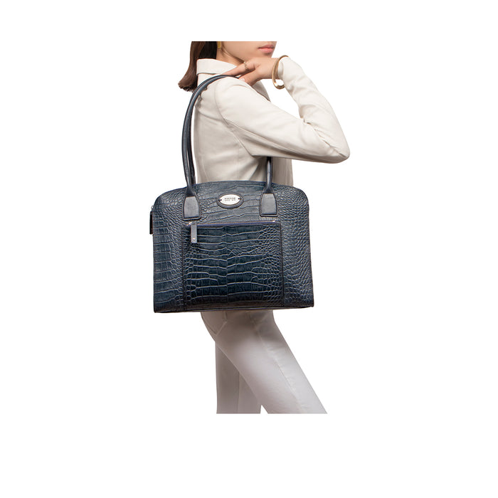 Hidesign CALAMA 01 TOTE BAG Blue