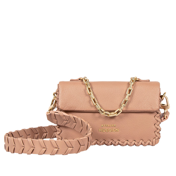 Hidesign CALLAS 02 SLING BAG Nude
