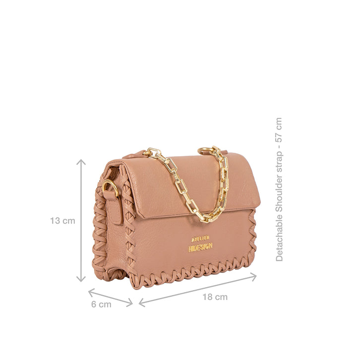 Hidesign CALLAS 02 SLING BAG Nude