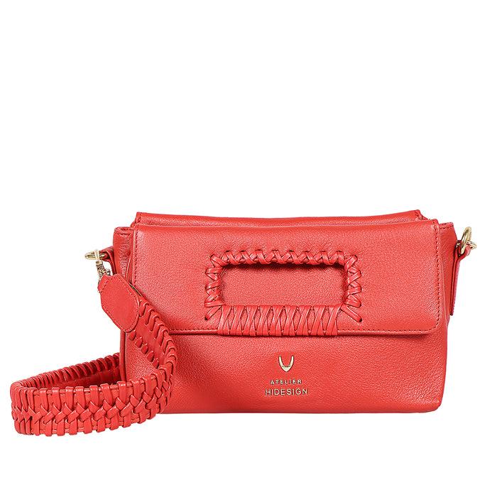 Hidesign CALLAS 05 SHOULDER BAG Red