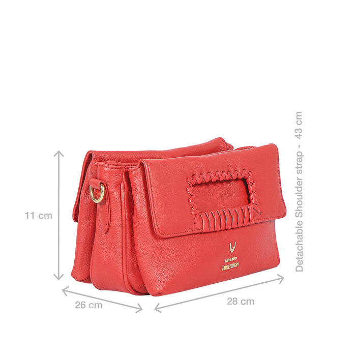 Hidesign CALLAS 05 SHOULDER BAG Red