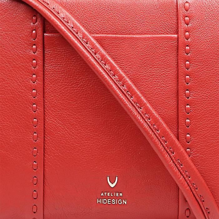 Hidesign CALLAS 08 LAPTOP BAG Red