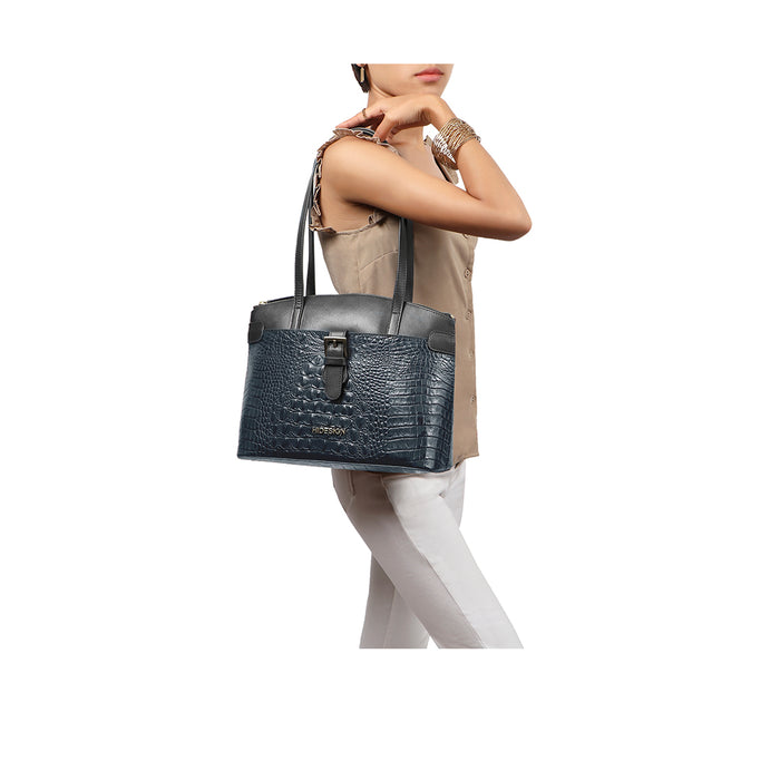 Hidesign CAMILA SB 02 TOTE BAG Blue