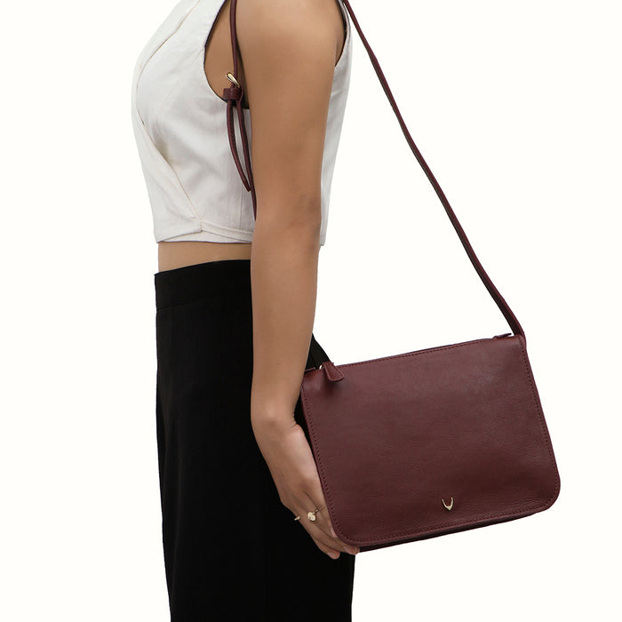 Hidesign CARMEL 01 SLING BAG Red