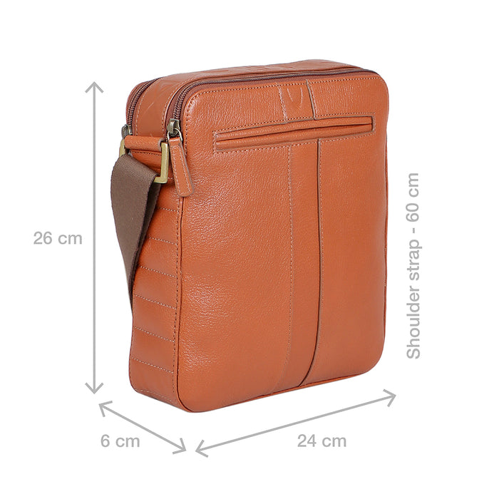 Hidesign CARNABY 01 CROSSBODY Tan