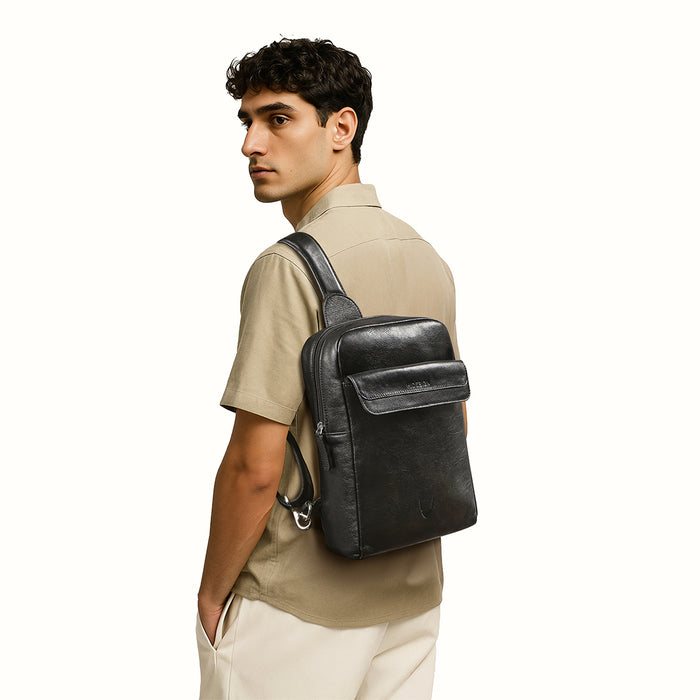 Hidesign CASHMERE 01 CROSSBODY Black