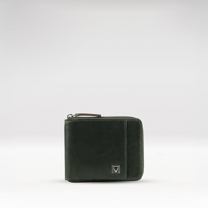 hidesign CASHMERE W2 BI FOLD Green
