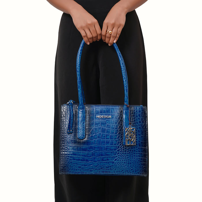 hidesign CASINO 02 TOTE BAG Blue
