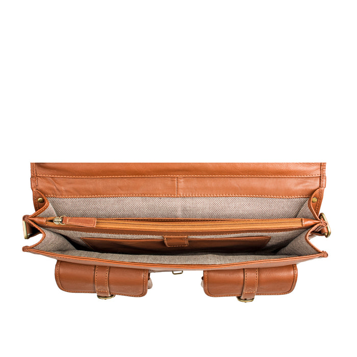 Hidesign CASTELLO BRIEFCASE Tan