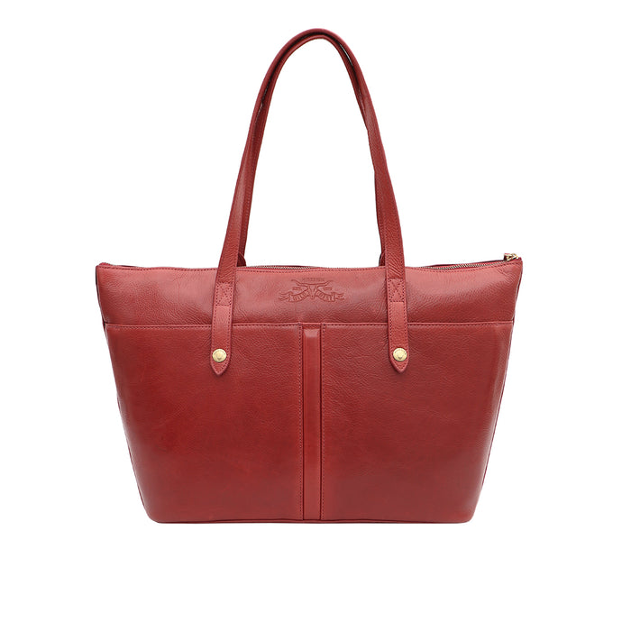 Hidesign CHEYENNE 03 SHOULDER BAG Red