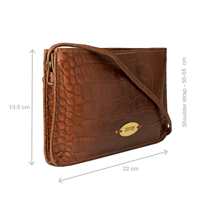 Hidesign CLAEA W3 SLING WALLET Tan