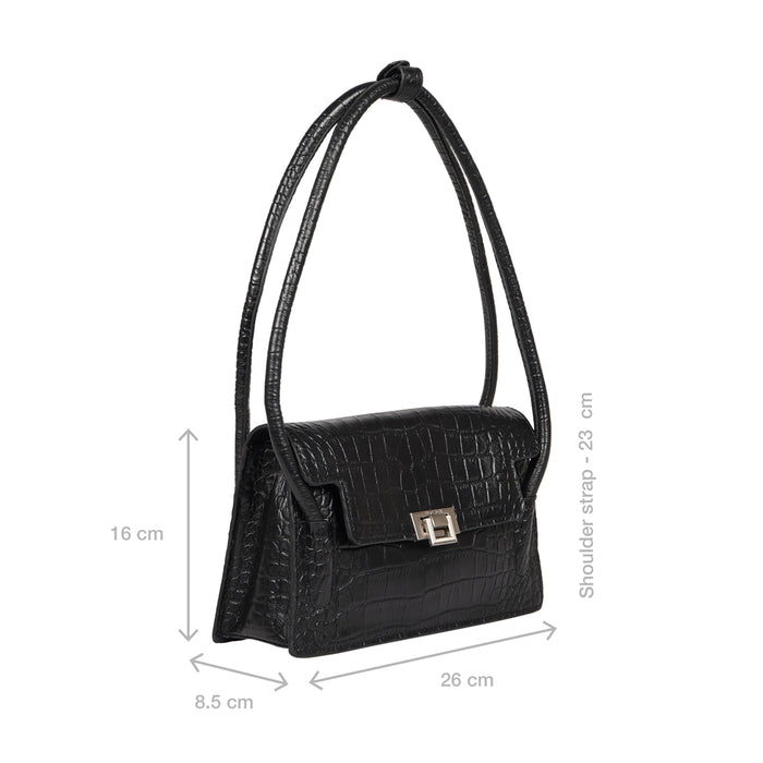 Hidesign CLARISSE SHOULDER BAG Black