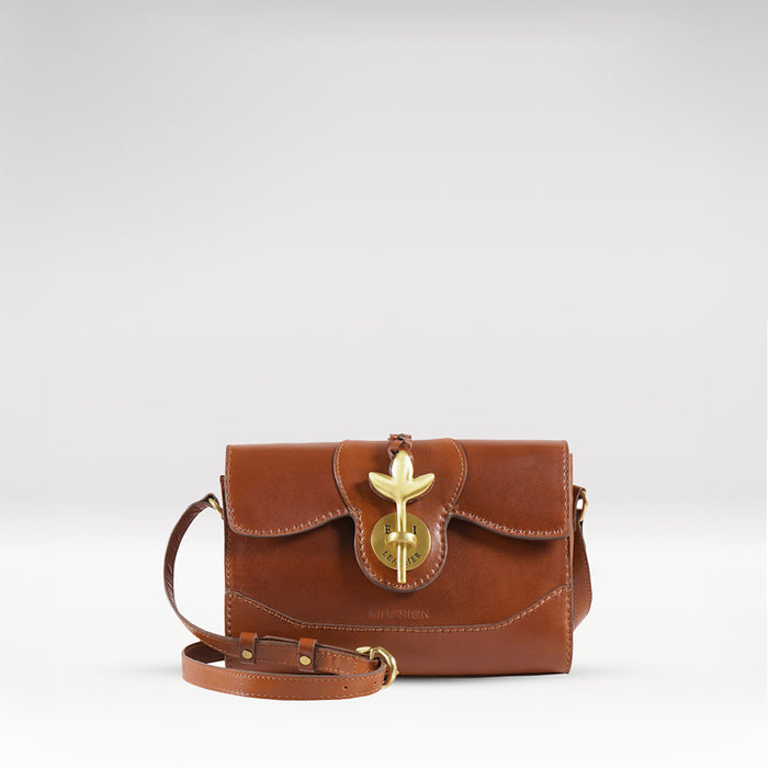 hidesign CLOVER 01 SLING BAG Tan