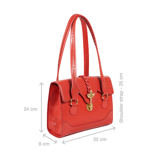 Hidesign CLOVER 02 TOTE BAG Red