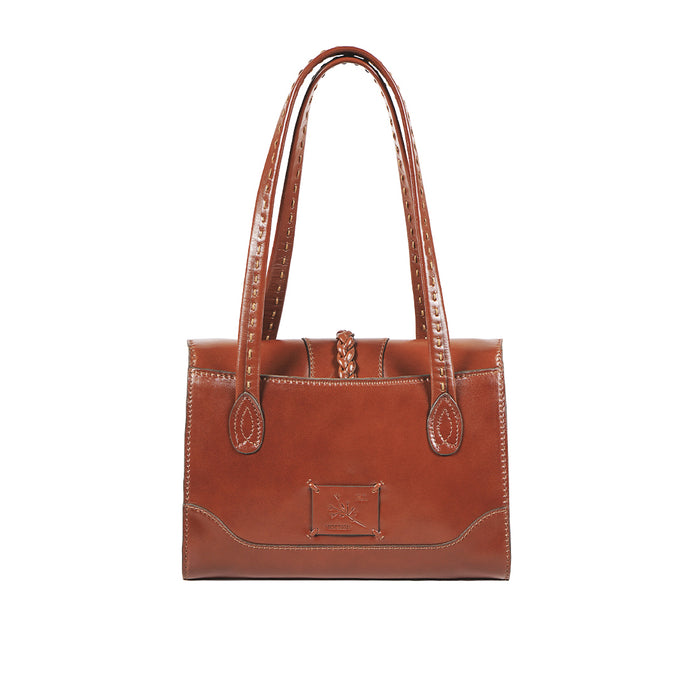 Hidesign CLOVER 02 TOTE BAG Tan