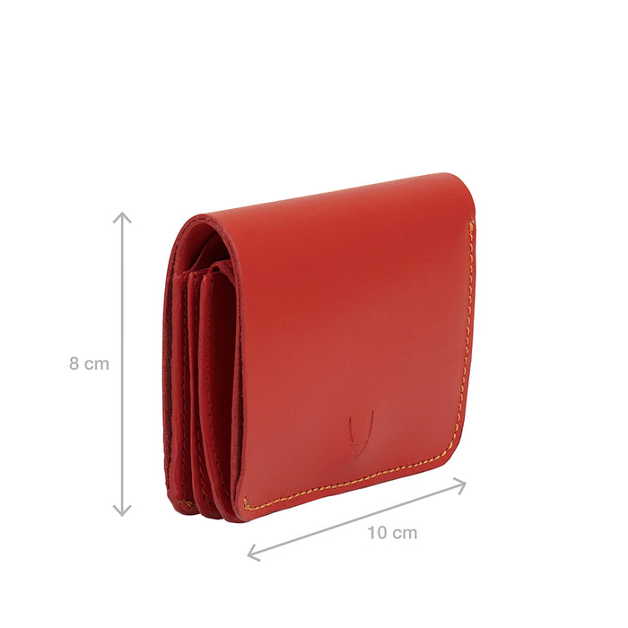 Hidesign CLOVER W1 BI FOLD Red