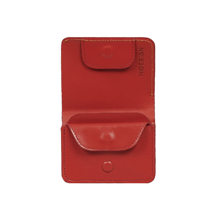 Hidesign CLOVER W1 BI FOLD Red
