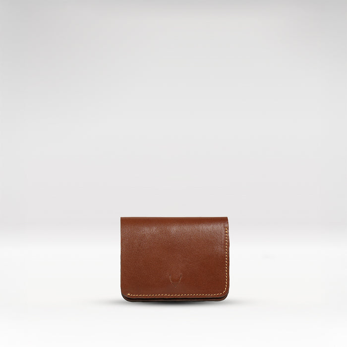 hidesign CLOVER W1 BI FOLD Tan