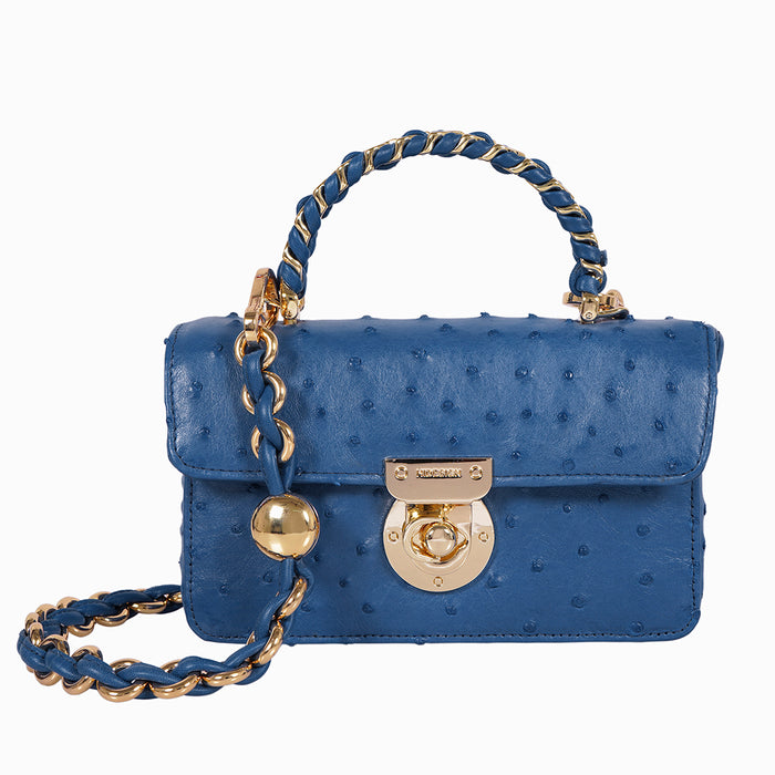 Hidesign CORAL 01 SHOULDER BAG Blue