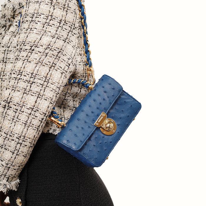 hidesign CORAL 01 SHOULDER BAG Blue