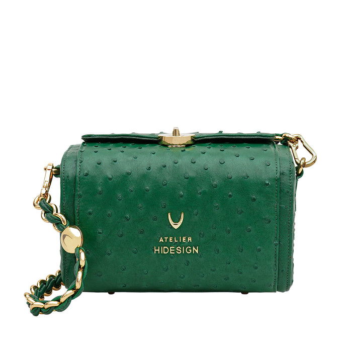 hidesign CORAL 02 SHOULDER BAG Green