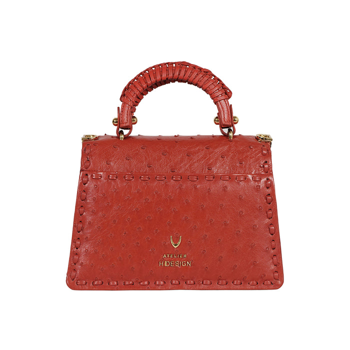 Hidesign CORAL 04 SHOULDER BAG Red