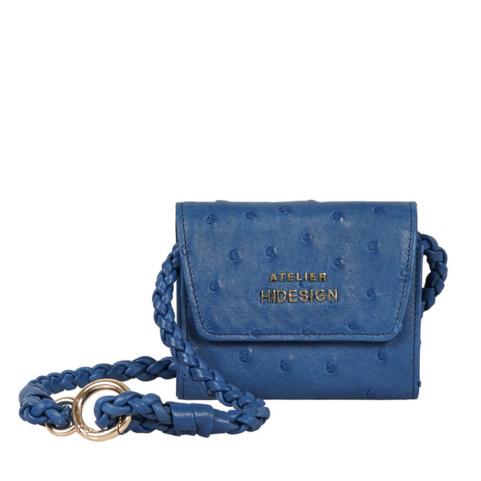 Hidesign CORAL W4 SLING WALLET Blue