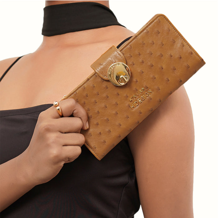 hidesign CORAL W5 BI-FOLD Tan