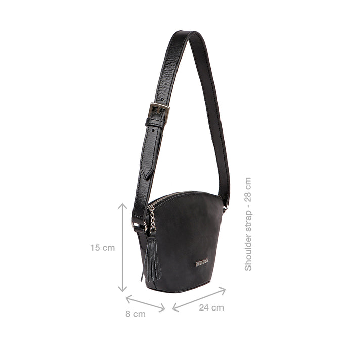 Hidesign CORDOBA 06 SHOULDER BAG Black