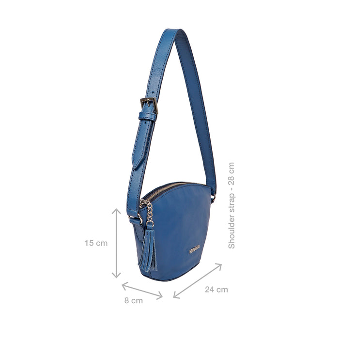 Hidesign CORDOBA 06 SHOULDER BAG Blue