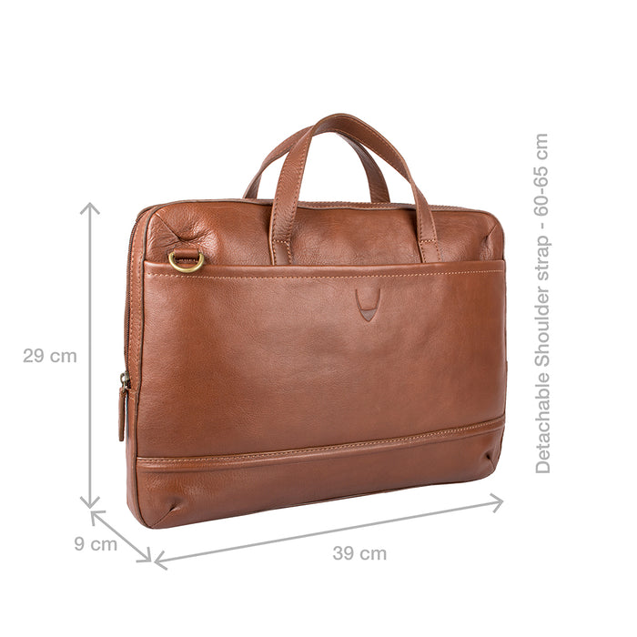 Hidesign COUGAR 01 BRIEFCASE Tan