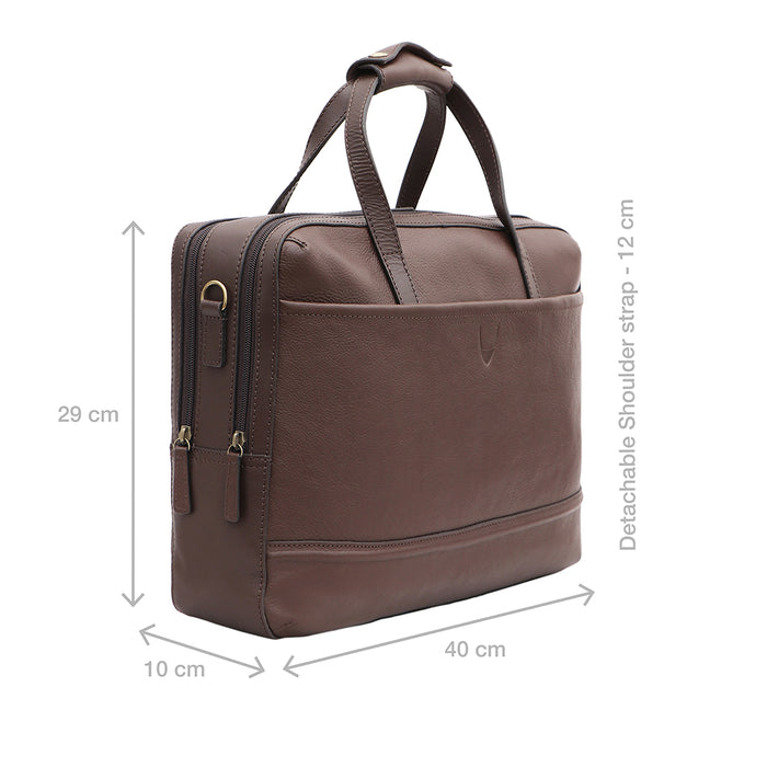 Hidesign COUGAR 02 BRIEFCASE Brown