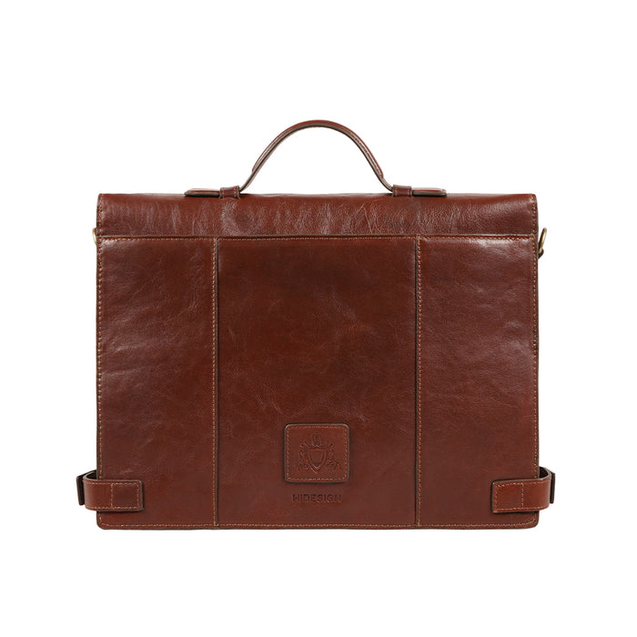 Hidesign COUNT 01 MESSENGER BAG Tan