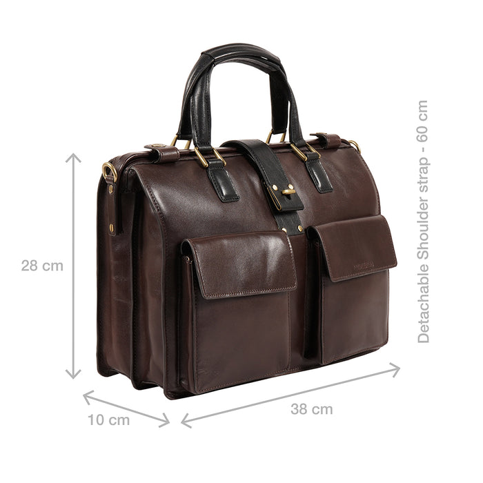 Hidesign COUNT 02 BRIEFCASE Brown