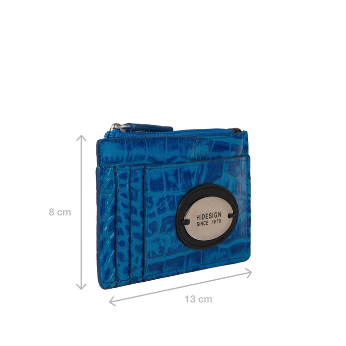 Hidesign DINAH W2 CARD HOLDER Blue