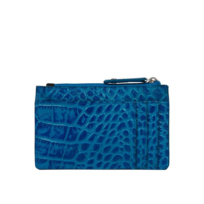 Hidesign DINAH W2 CARD HOLDER Blue