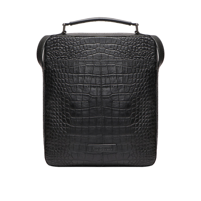 Hidesign DRAPER 02 CROSSBODY Black