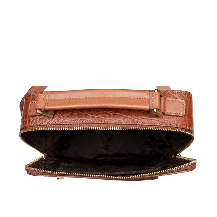 Hidesign DRAPER 02 CROSSBODY Tan