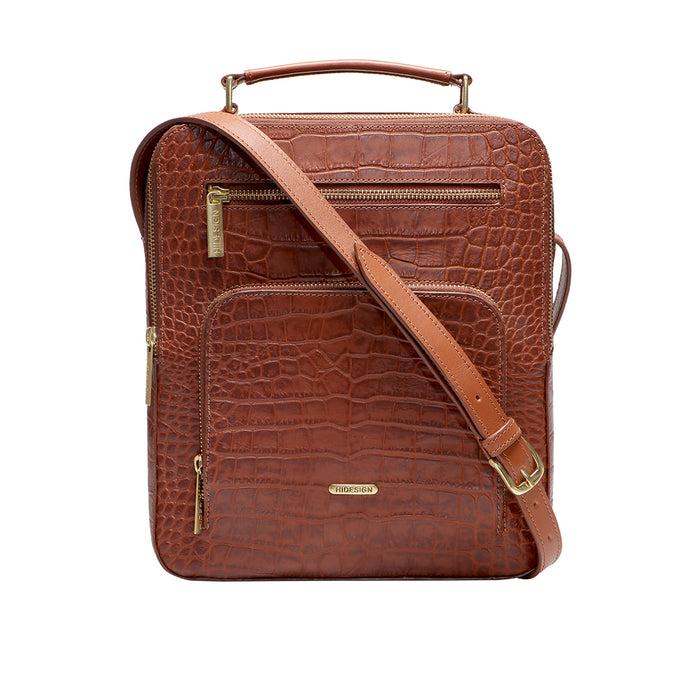 hidesign DRAPER 02 CROSSBODY Tan