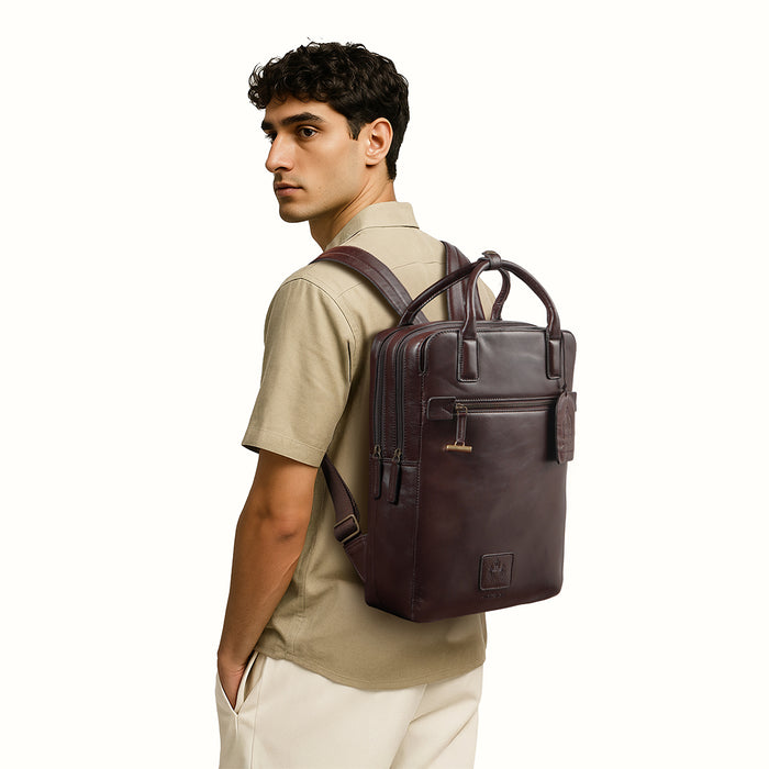 Hidesign DUKE 01 BACKPACK Brown