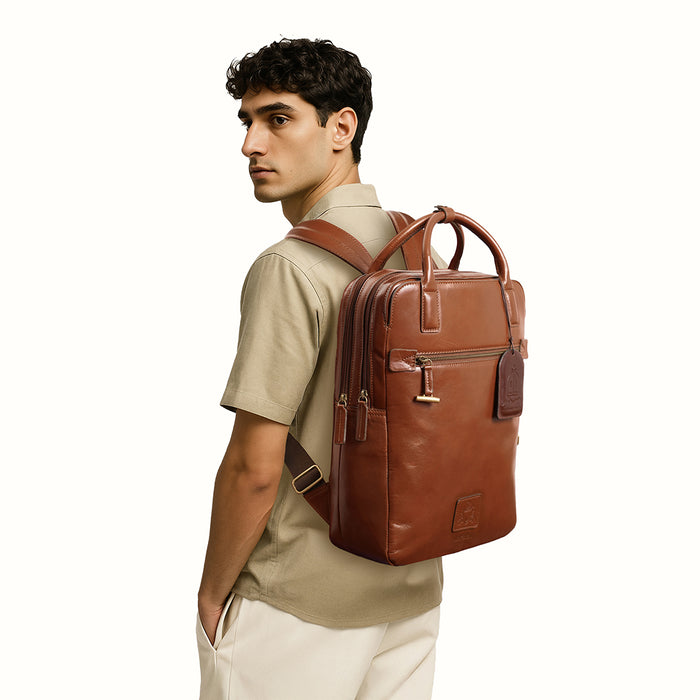 Hidesign DUKE 01 BACKPACK Tan