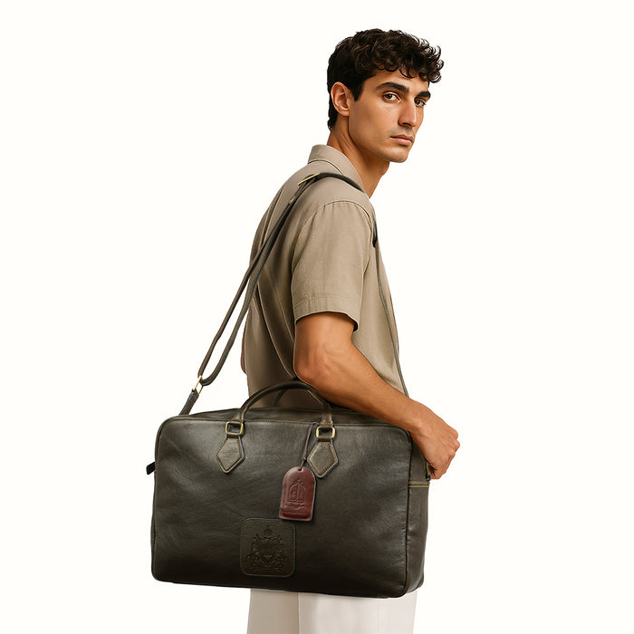 Hidesign DUKE 02 DUFFLE BAG Green