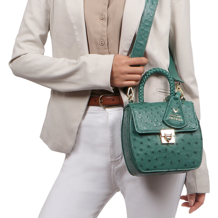 Hidesign EDA 04 SLING BAG Green