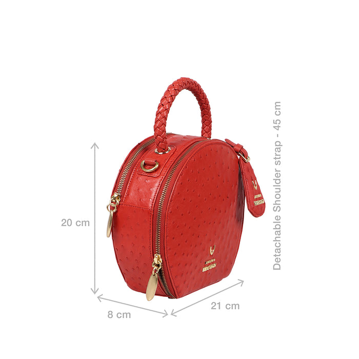 Hidesign EDA 05 SHOULDER BAG Red