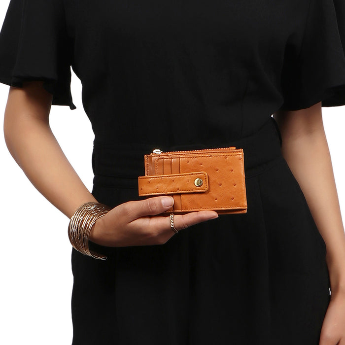 hidesign EDA W1 CARD HOLDER Tan