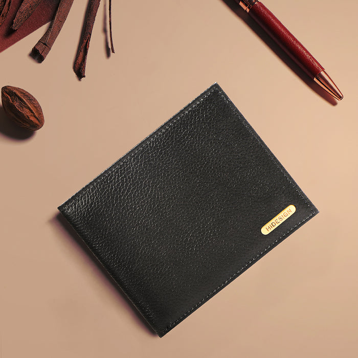 hidesign EE 017SC RF BI-FOLD WALLET Black